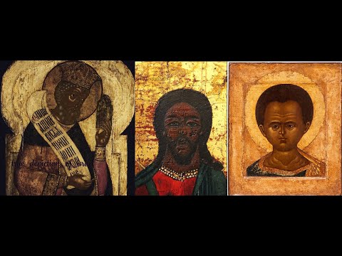 100+ IMAGES, (BLACK) RUSSIAN/BYZANTINE RELIGIOUS ART & ICONS (HISTORY HAS BEEN A WHITEWASH)