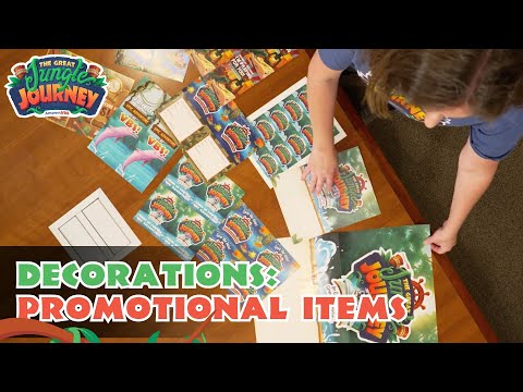 So Many Promotional Resources! | The Great Jungle Journey VBS: Decorations