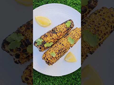 Spicy Grilled Corn #shorts #viral