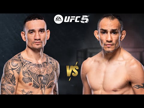 UFC 5 MAX HOLLOWAY VS. TONY FERGUSON FOR THE UFC WORLD LIGHTWEIGHT CHAMPIONSHIP BELT!