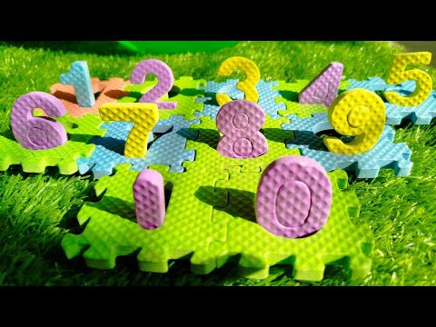 Learn Numbers 1-10, 12345, Number Puzzle Activity, counting, Educational Video for Toddler and kids