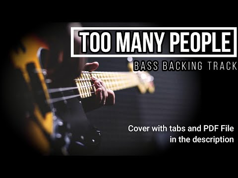 Too Many People - Paul McCartney | Bass Backing Track