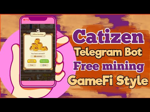 Catizen bot new project on telegram | GameFi Style to enjoy game and also earn free Fish token