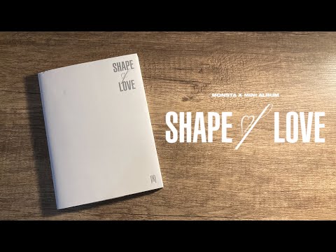 Monsta X shape of love Vibe ver Album Unboxing