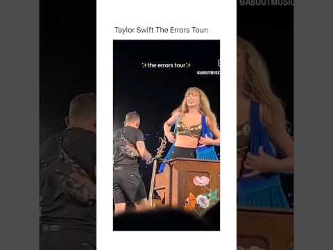 Taylor Swift The errors tour #taylorswift #shorts #erastour #ttpd