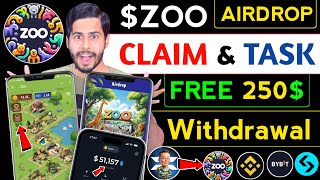 $ZOO Airdrop Claim 🔥 zoo airdrop withdrawal, zoo airdrop wallet connect, zoo airdrop listing date