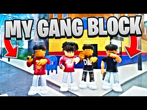 I CLAIMED A BLOCK WITH MY GANG IN THIS NEW ROBLOX HOOD GAME