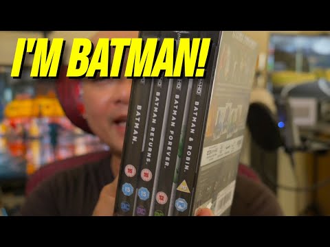 "I'm Batman!" 4K Collection 1989-1997!🔥