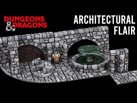 Architectural Features! DIY Crafting Essentials for #dungeonsanddragons