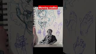 #morningroutine #sketchbooktour #howtodrawanime #anime