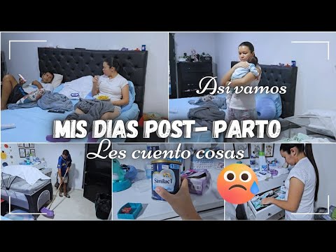 LES CUENTO COSAS 🫣 MIS DIAS POST-PARTO 🏠 ASI LLEVO LA DIETA