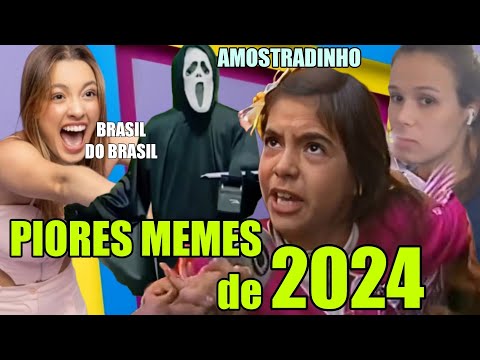 OS 14 PIORES MEMES que FICARAM FAMOSOS em 2024