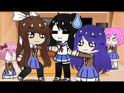 Doki Doki literature club reacts to yandere simulator//gc