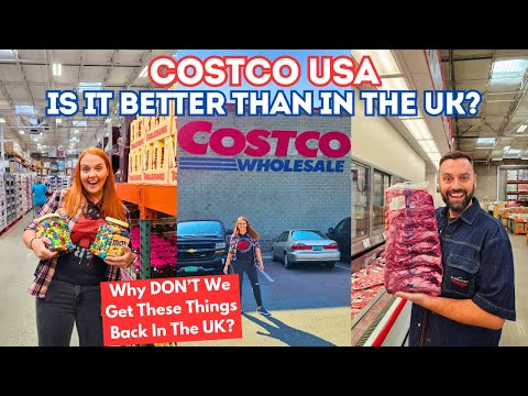 Costco USA or Costco UK? 2 Brits Discover The Difference!