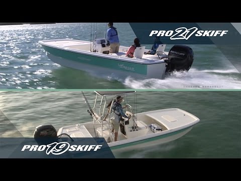 MAKO Boats: Pro Skiff 19 CC and 21 CC Walkaround with Capt. Rob Ferris