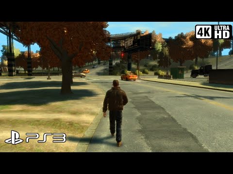 A Relaxing Walk Across Liberty City | Grand Theft Auto IV Gameplay (PS3)