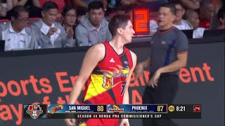 Andreas Cahilig RAINS THREES in 4Q for San Miguel vs. Phoenix 💥 | PBA Season 49 Commissioner’s Cup