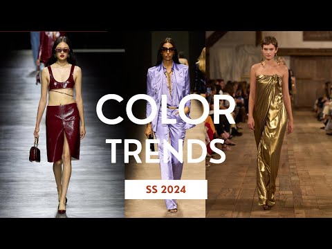 Color Forecast: Top Fashion Color Trends for Spring/Summer 2024 | Style Tips