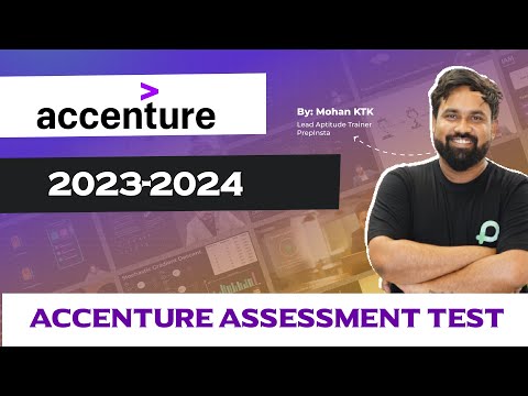 Accenture Assessment Test 2023 | Accenture Last min Preparation 2023-2024