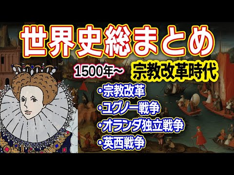 【世界史】宗教改革時代まとめ【16世紀】