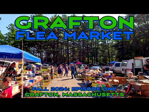 The Grafton Flea Market May Be One of My New Favorite Flea Markets! Fall 2024, Part One.