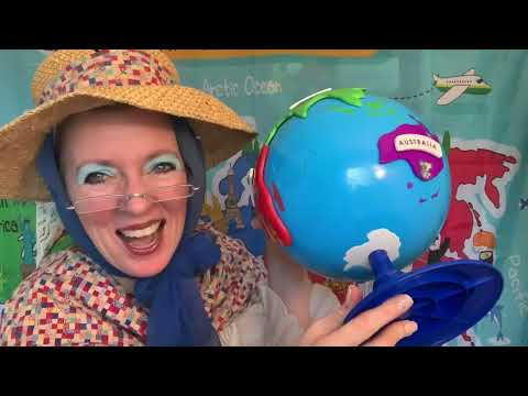 Preschoolers -Let's Travel the World!🌍  Mother Goose & Lucy explore the 7 continents.  🪿