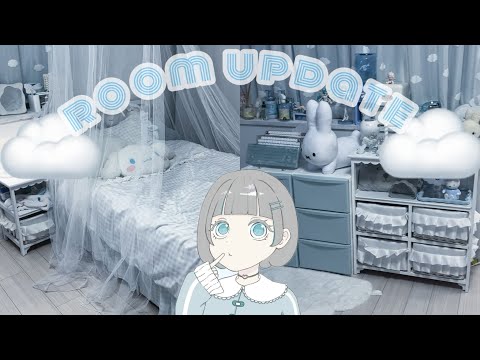 かわいいお部屋に模様替え☁ロマプリさんのベッド組み立てたよ❕