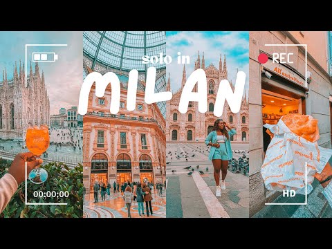 Solo Travel Diaries - an overnight trip to Milan, ITALY