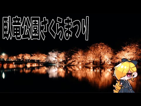 臥竜公園さくらまつり 夜桜篇 -2022- Garyu Park Cherry Blossom Festival