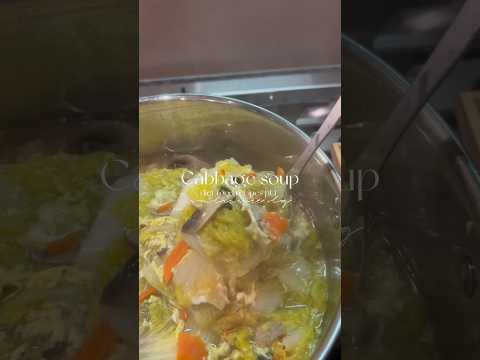 Cabbage diet soup to lose weight #shorts #diet