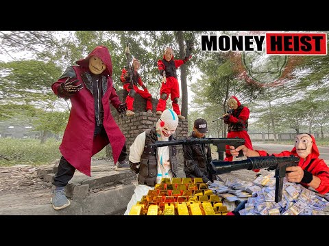 PARKOUR VS MONEY HEIST: Bad guys bribe police to break into banks and rob money | Epic POV