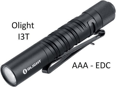 Olight I3T - the new AAA clicky on the block