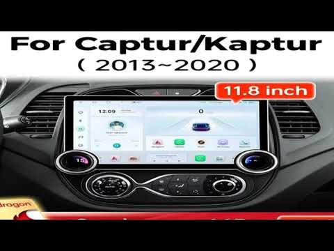 Ainavi 11.8inch Multimedia Player For Renault Kaptur Captur Clio Samsung QM3 2013-2016 Car