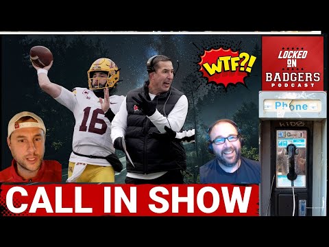 Wisconsin Badgers football and basketball LIVE CALL IN free form Friday show!