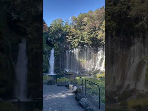 Shiraito no taki Waterfalls #japanvlog #travel #japan #fujisan #白糸の滝