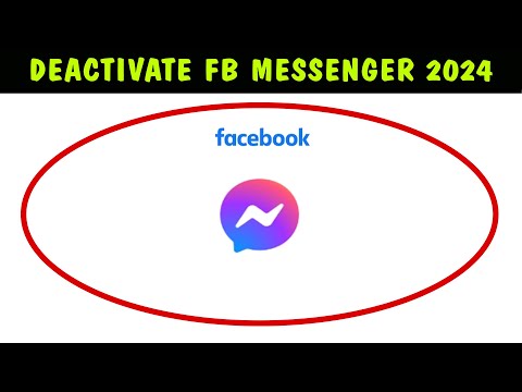 How to Deactivate Messenger Account 2024 || Deactivate Facebook messenger 2024