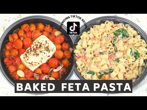 Baked Feta Cheese Pasta | Viral Tiktok Recipe | Trending Tiktok Pasta  | Easy & Delicious Pasta