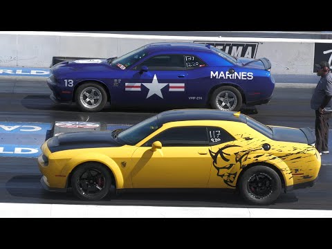 Dodge Demon vs Challenger 1320 Scat Pack