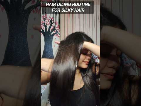 HAIR OILING ROUTINE FOR SILKY HAIR | My hair oiling Routine #hair #hairgrowth @beshinywithdivya62