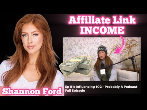 HOW MUCH INFLUENCERS MAKE LINKING PRODUCTS | Shannon Ford Spills The Tea 😳