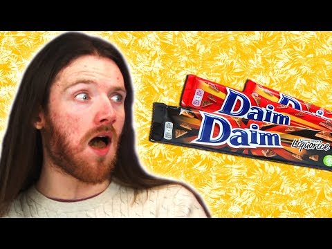 Irish People Taste Test Daim Candy