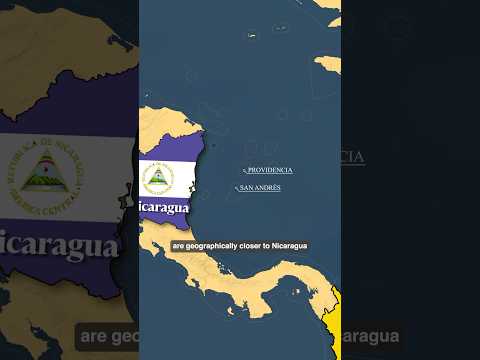 Why doesn’t Nicaragua own this land? #history #Columbia #Nicaragua #usa