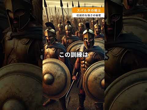 スパルタの戦士：伝説的な強さの秘密 #雑学 #スパルタ #古代ギリシャ #歴史