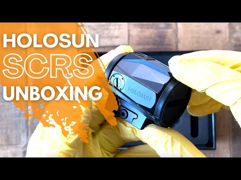 Holosun SCRS Unboxing: Solar Charging Rifle Sight