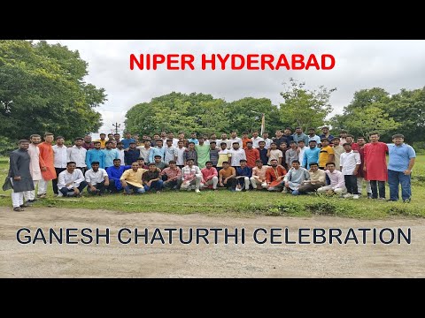 NIPER HYDERABAD CELEBRATES GANESH AAGMAN | GANESH CHATURTHI 2024 | NIPER HYDERABAD