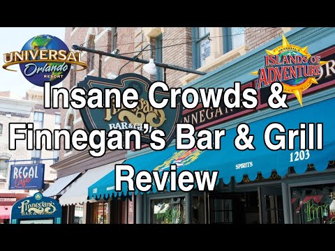 Insane Crowds & Finnegan's Bar & Grill Dining Review