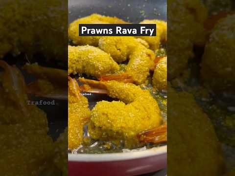 prawns rava fry | Crispy prawns fry          #prawnsfry #cooking #prawns #seafood #shorts #kolambi