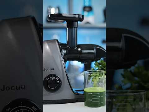 Effortless Kale Juicing with Jocuu Slow Masticating Juicer!