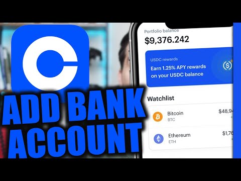 How to Add a Bank Account on Coinbase