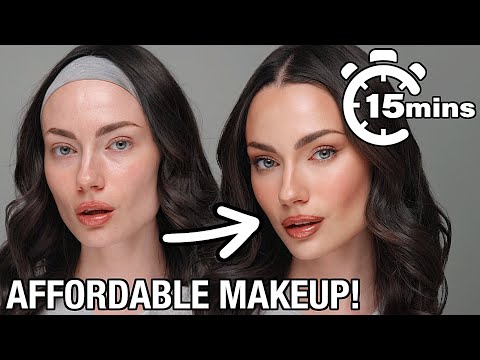 NATURAL MAKEUP TUTORIAL FOR BEGINNERS (drugstore edition!)